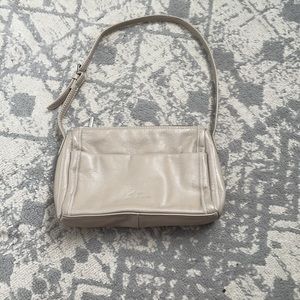 Stone Mountain Cream Leather Mini Handbag